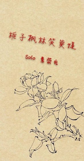 栀子枫林笑莫提