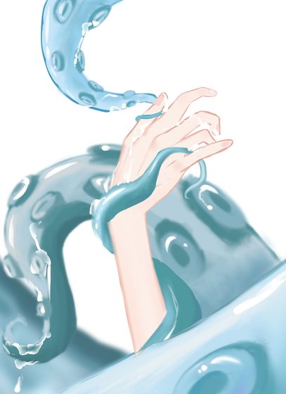 （文野同人）触手，十八厘米，是笨蛋