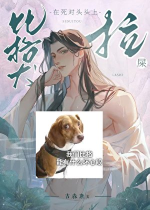 比格犬在死对头头上拉屎