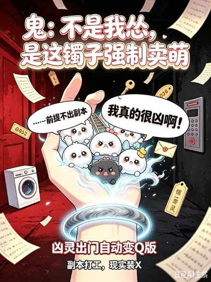 鬼：不是我怂，是这镯子强制卖萌
