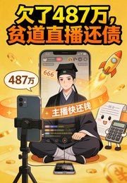 欠了487万，贫道直播还债