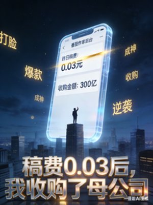 稿费3分钱后，我收购了母公司