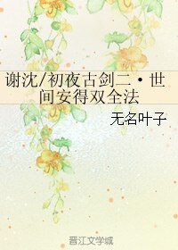 （BL/古剑二同人）谢沈/初夜古剑二·世间安得双全法